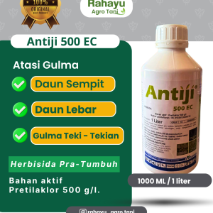 Herbisida Antiji 500 EC 1 Liter - Bahan Aktif Pretilaklor Pembasmi Gulma Padi (Pra-Tumbuh)