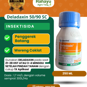 Insektisida Deladaxin 50/90 SC 250 ML - Corteva Solusi Tuntas Penggerek & Wereng